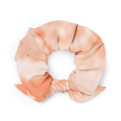 PEACHY Recycled Tie Dye Scrunchie