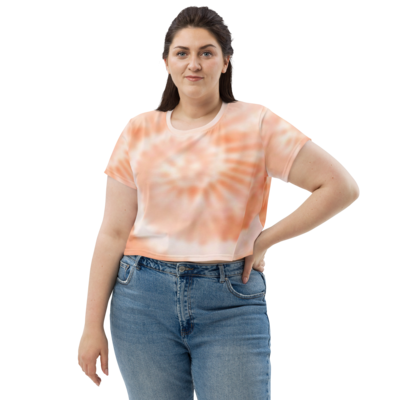 EMELIE Tie Dye Crop Tee