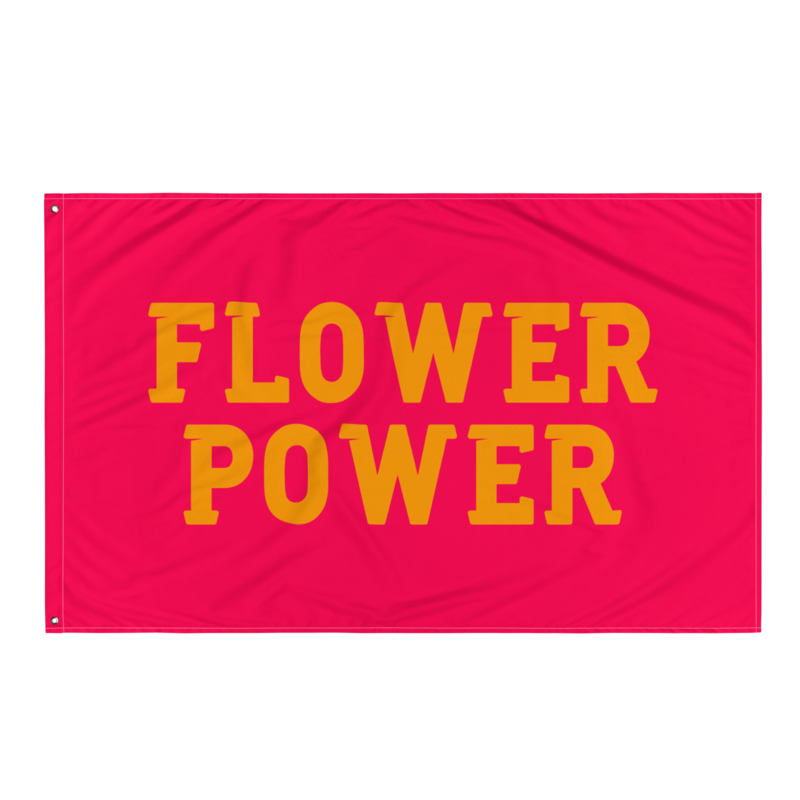 FLOWER POWER Flag