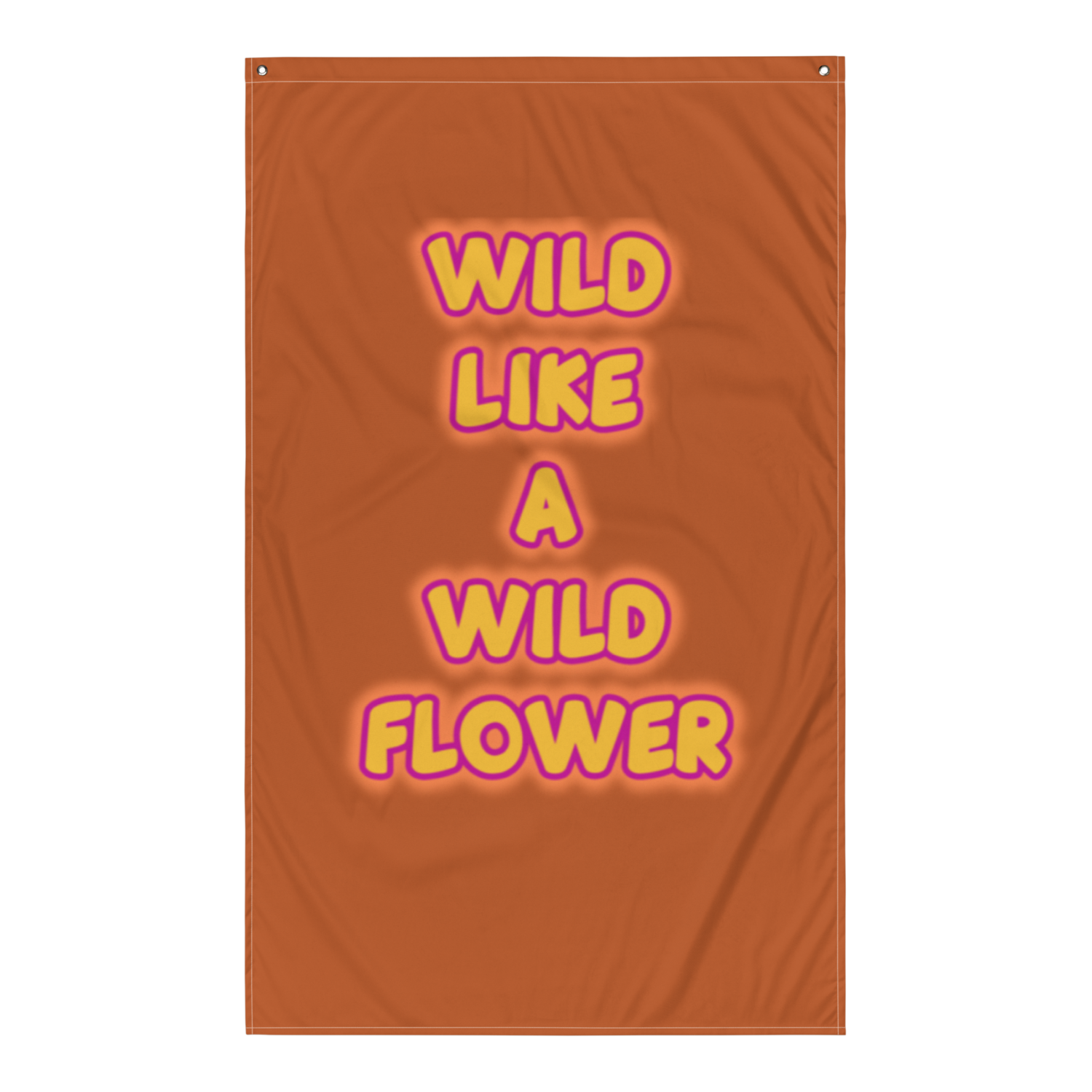 WILD like a wildflower Flag, KIDS COLLECTION