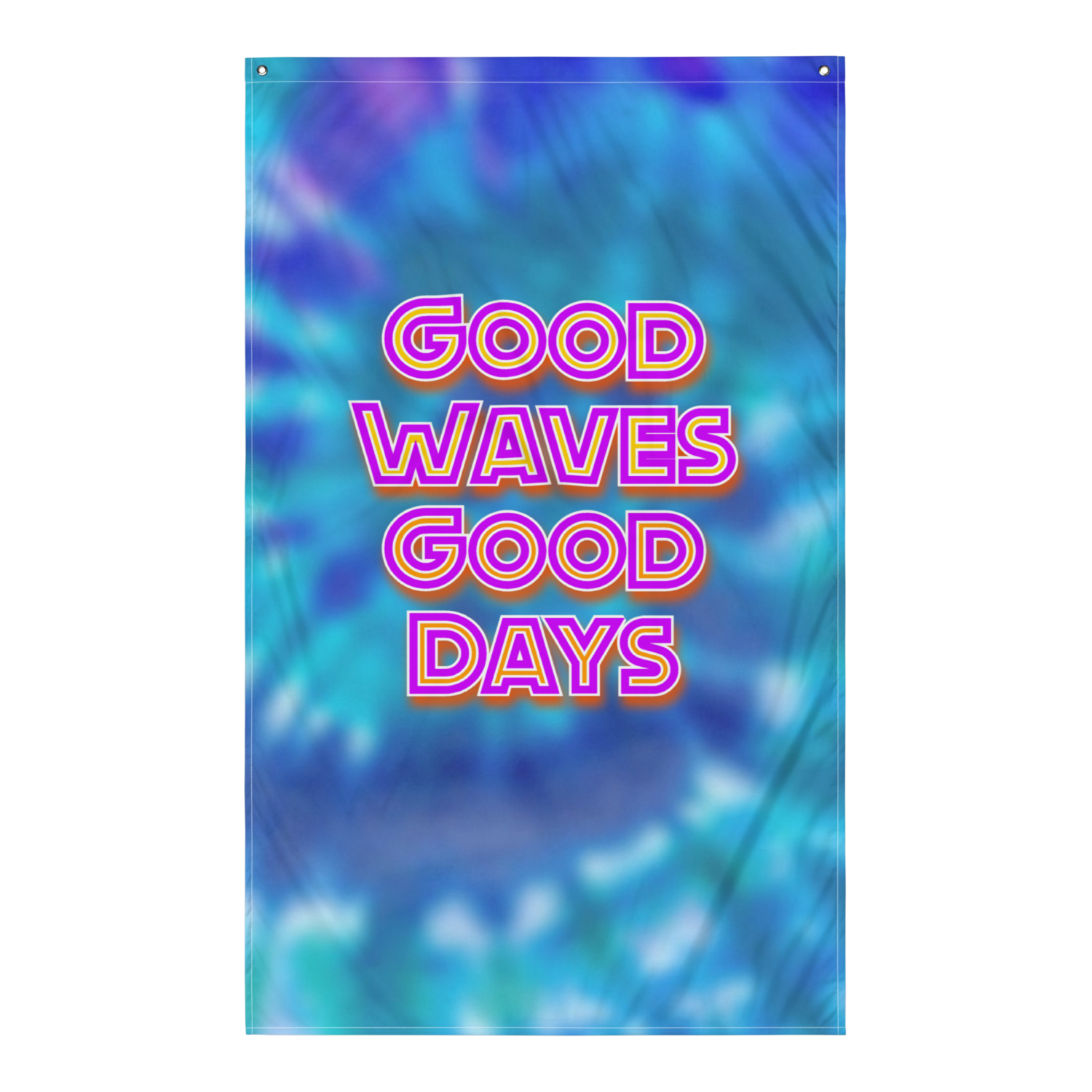 GOOD WAVES Good Days Flag