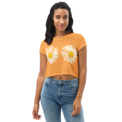 WILDIE Crop Tee, Cinnamon Orange