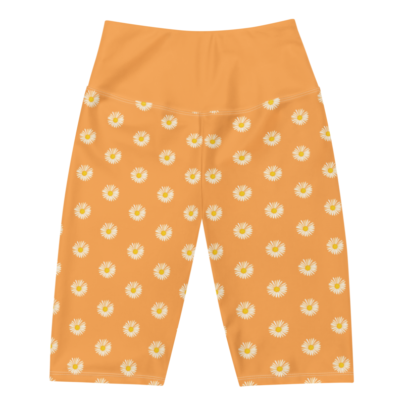 WILD DAISY Biker Shorts, Cinnamon