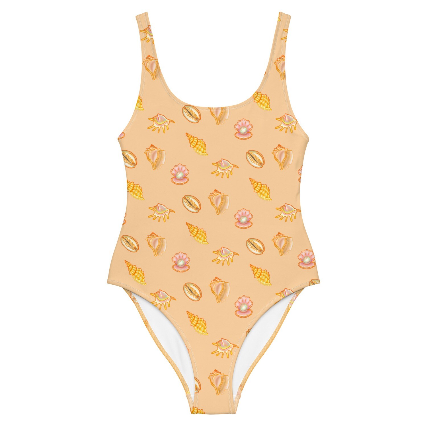 SHELLALA Swim Suit, Tropical Sand Beige