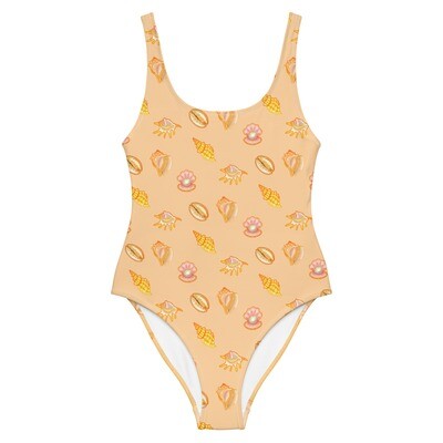 SHELLALA Swim Suit, Tropical Sand Beige