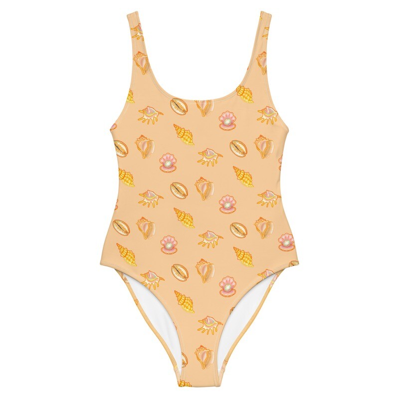 SHELLALA Swim Suit, Tropical Sand Beige