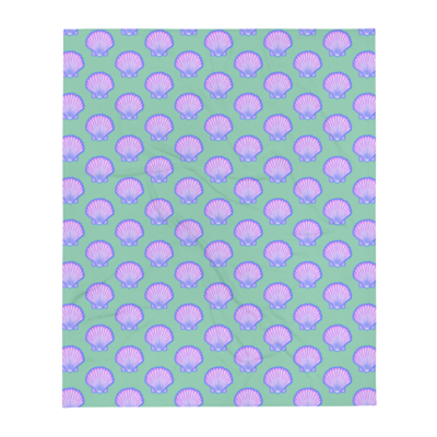 Throw Blanket, KIDS COLLECTION, Light Sea Green