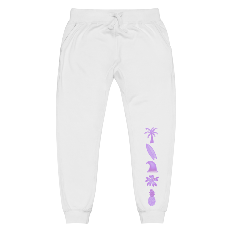 TROPIC Fleece Sweatpants, Lilac