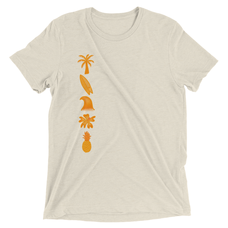 TROPIC T-shirt, Orange