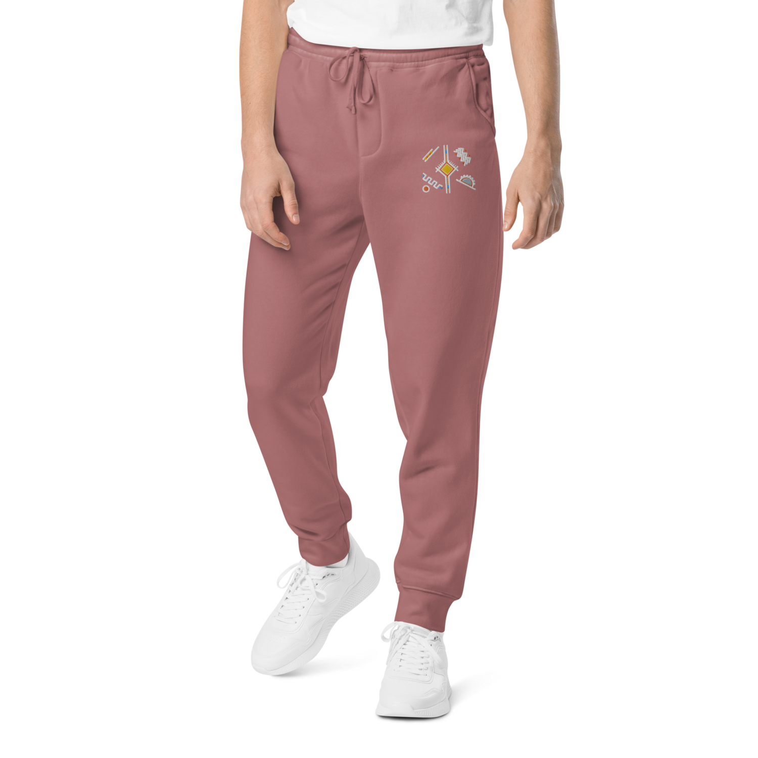 LINE Embroidered Sweatpant