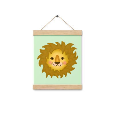 LEO Poster Wall Hanging, Mint