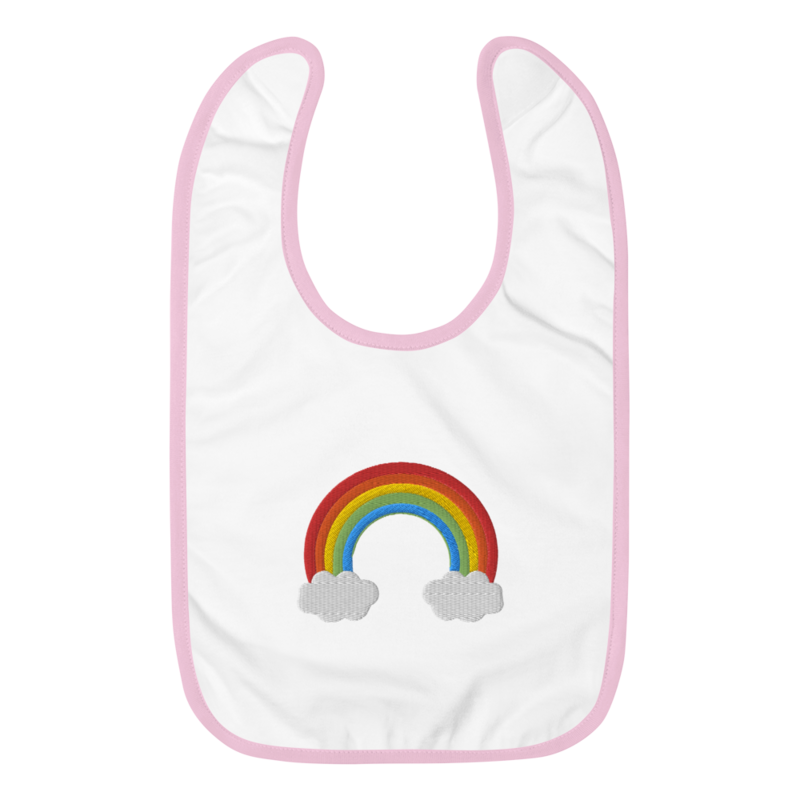 LILLY Embroidered Baby Bib