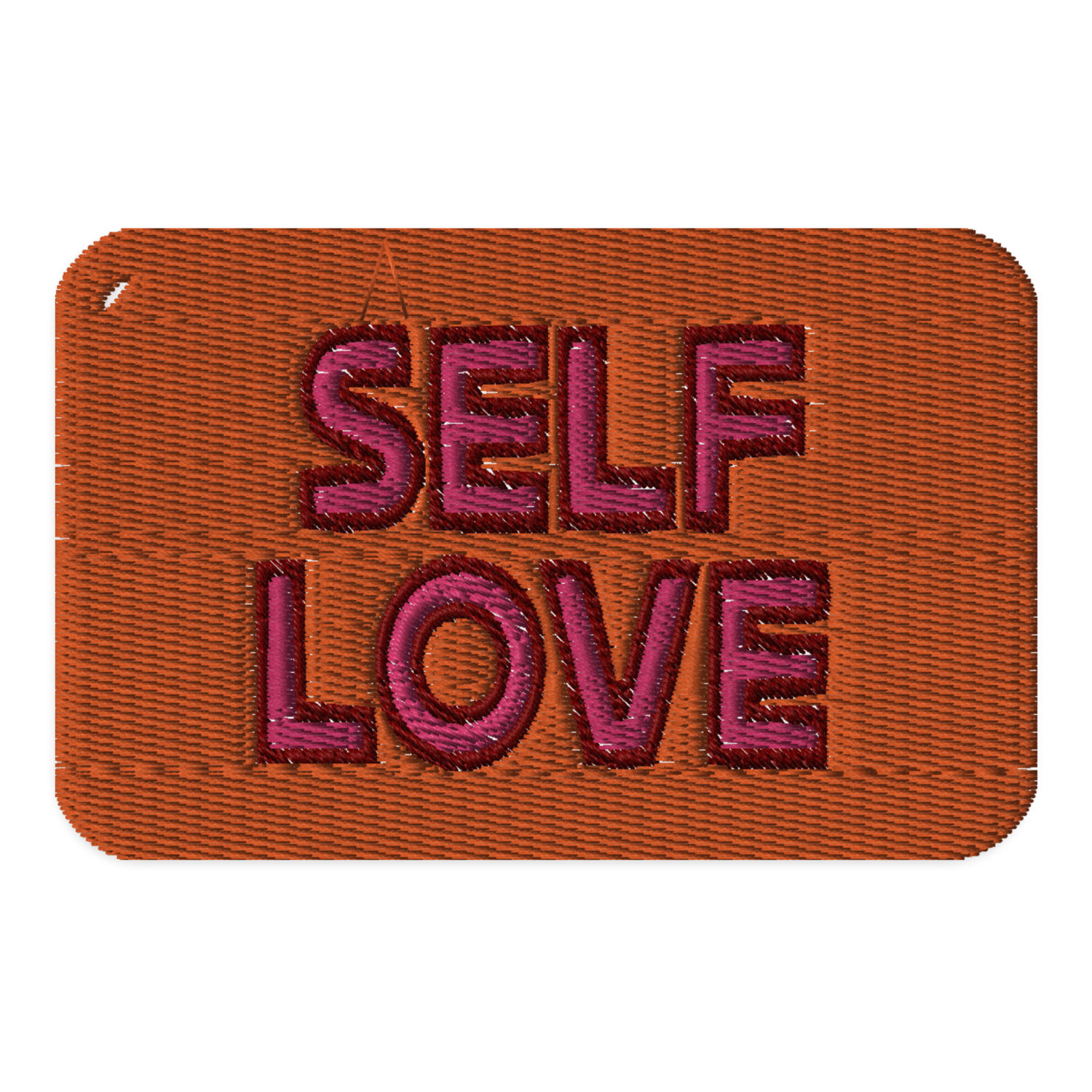 SELF LOVE Embroidered Patch