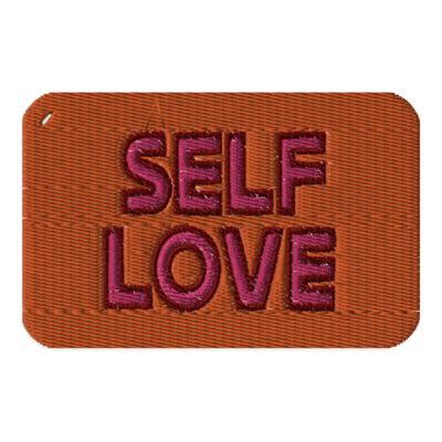 SELF LOVE Embroidered Patch
