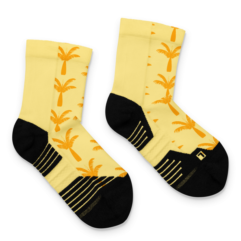 AINA Ankle Socks, Yellow