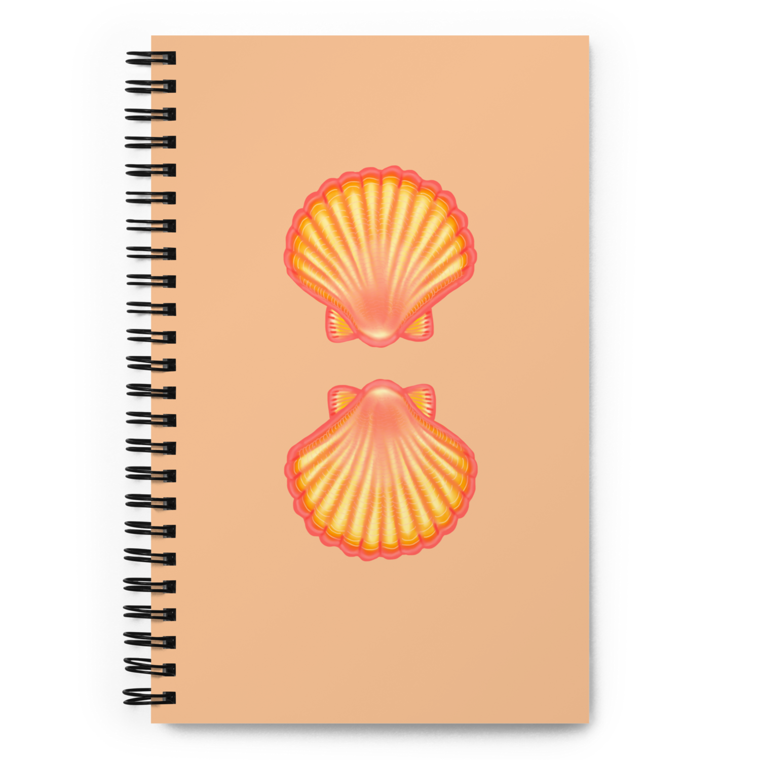MIRIAM Spiral Notebook, Apricot