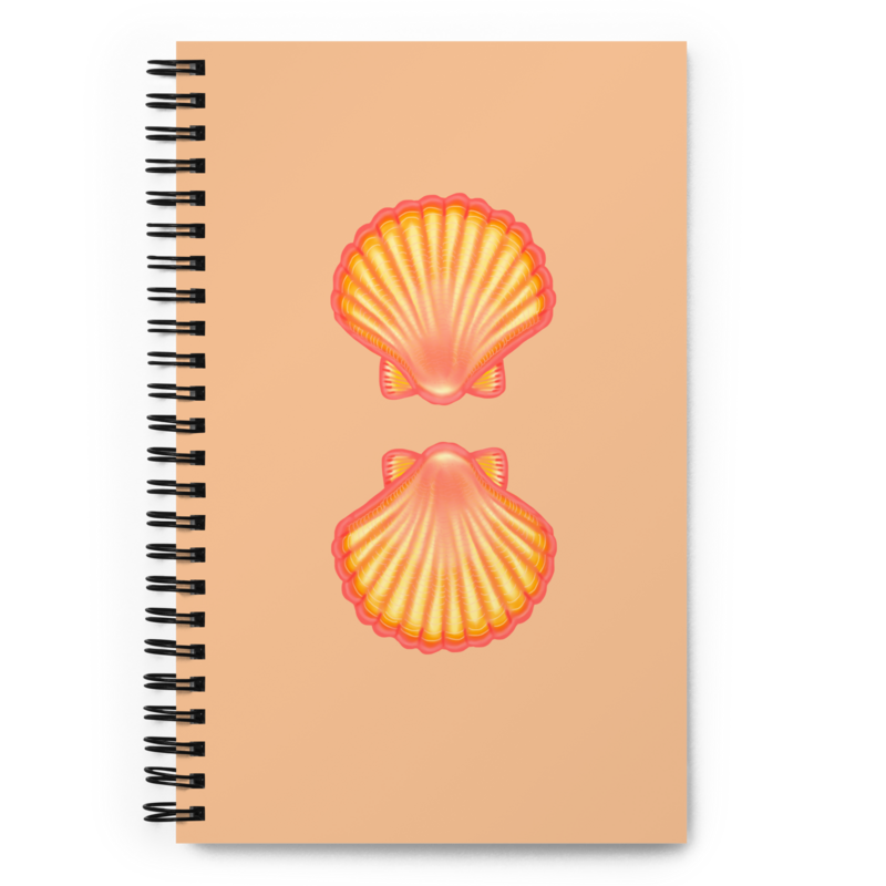 MIRIAM Spiral Notebook, Apricot