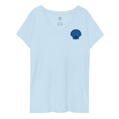 MERMAID Recycled V-neck T-shirt