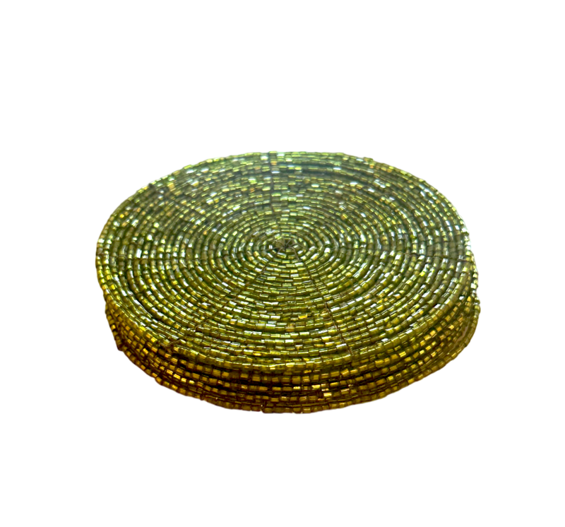 PACHAMAMA Bead Coasters, 5 pack