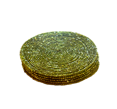 PACHAMAMA Bead Coasters, 5 pack