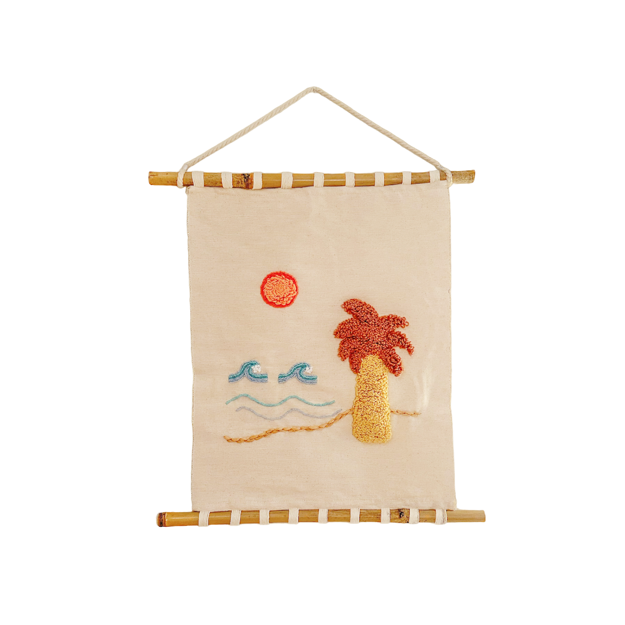 TROPICO Palm Tree/Waves/Sun Wall Haning, KIDS COLLECTION