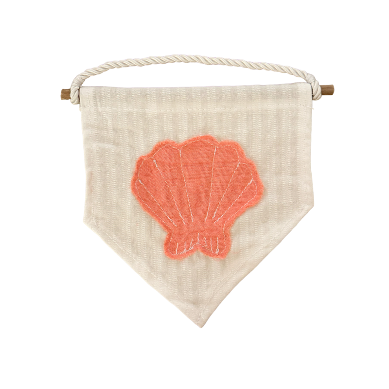 SEASHELL Mini Flag