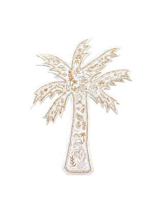INDIGO Palm Tree Wall Art