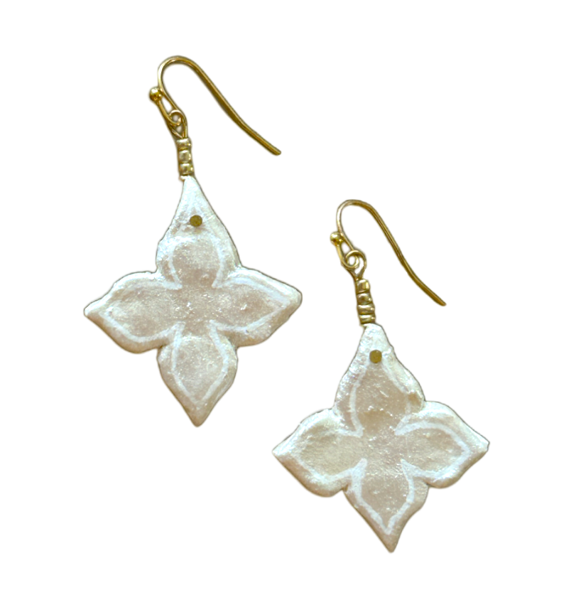ANIA Organic Minimalism Clay Earrings