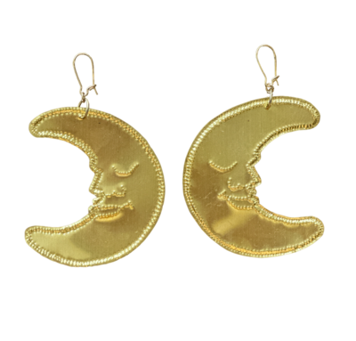 LA LUNE Recycled Gold Metal Earrings