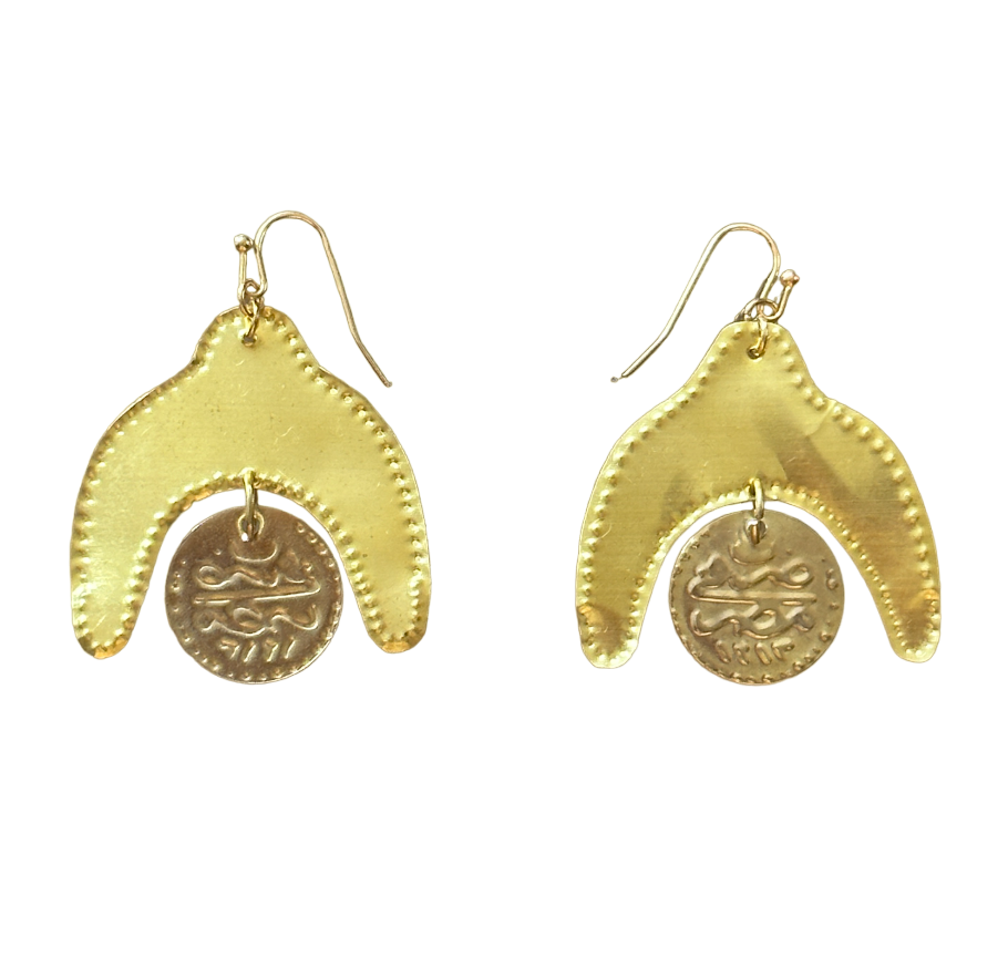 UMAMI Recycled Gold Metal Earrings