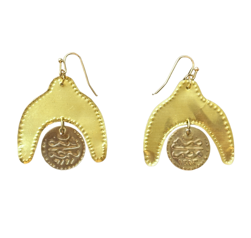 UMAMI Recycled Gold Metal Earrings
