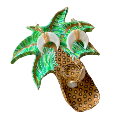 ELMONI Quirky Palm Tree Trinket Tray