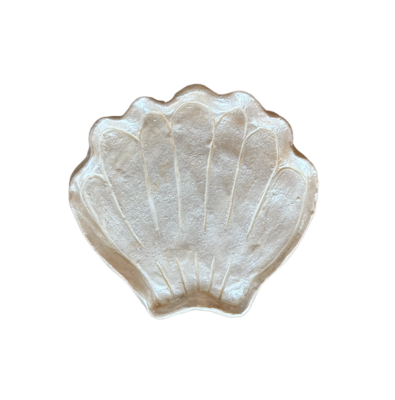 SHELLY Quirky Shimmering Seashell Trinket Tray