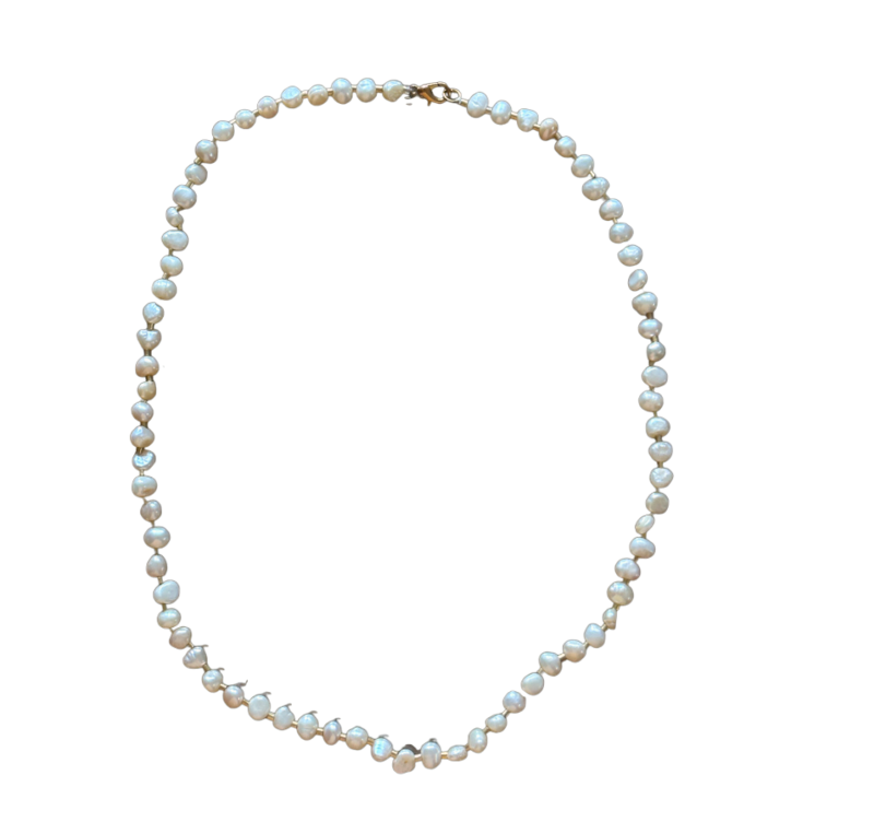 WEMEA Real Sweet Water Pearl Bead Necklace