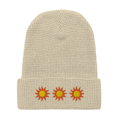 TRES SOLES Waffle Beanie