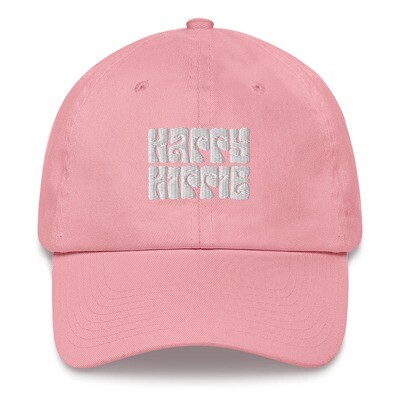 HAPPY HIPPIE Embroidered Cap