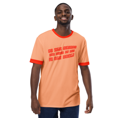 BE THE CHANGE T-shirt, Apricot