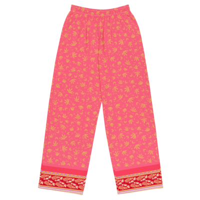 KALIKI Wide-leg Pants, Magenta