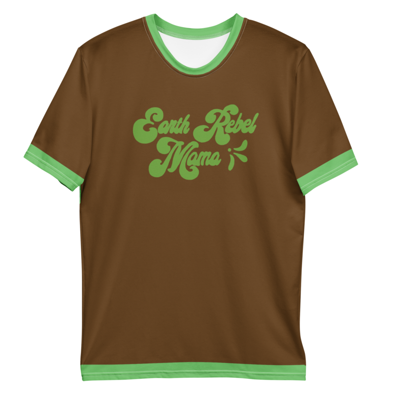 EARTH REBEL MAMA T-shirt, Brown