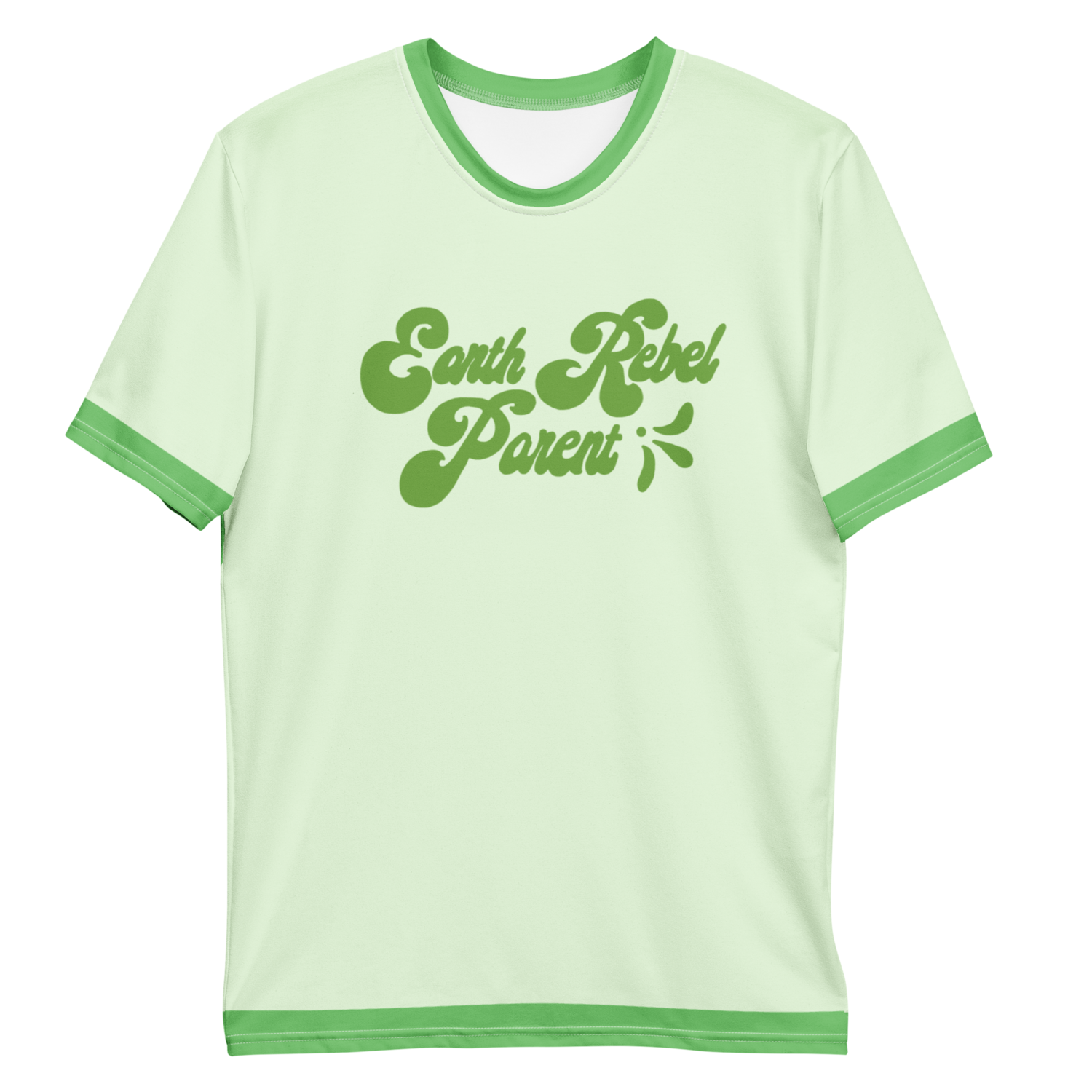 EARTH REBEL PARENT T-shirt, Light Green