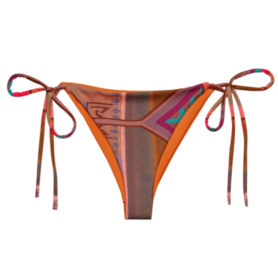 ALENTE All-over Print Recycled String Bikini Bottom