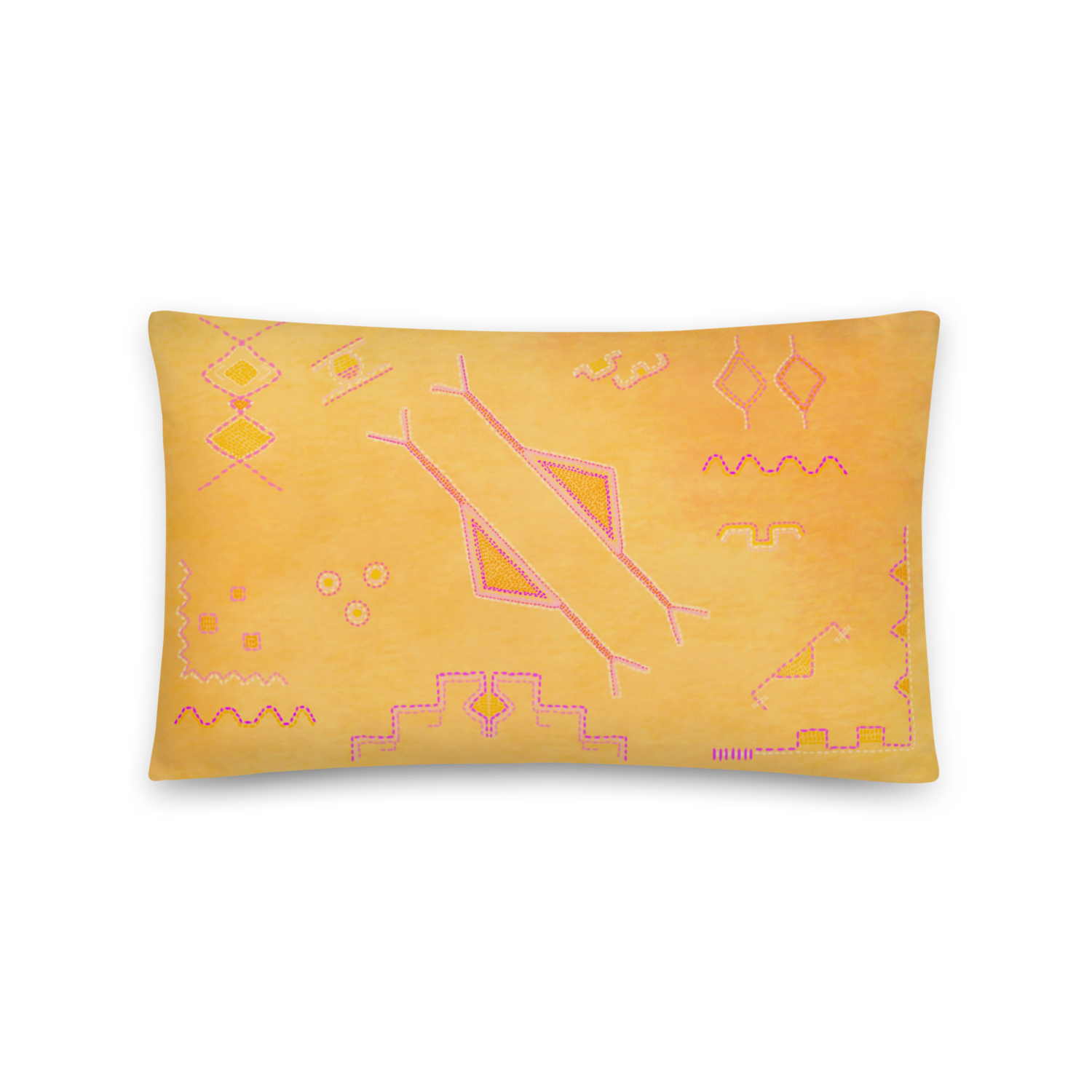 TAROUDANNT Moroccan Style Lumbar Pillow