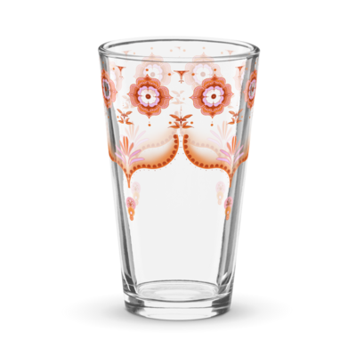 ELORI Mix &amp; Match Glass, Red / Peach / Orange