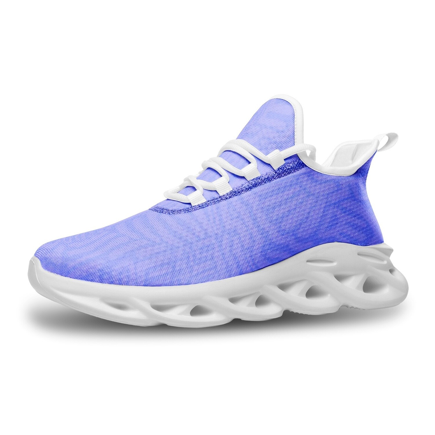 KIKIMA Unisex Bounce Mesh Knit Sneakers, Cornflower Blue
