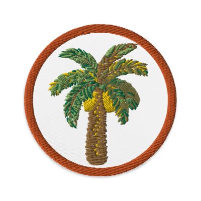 QUI PALMA Embroidered Patch