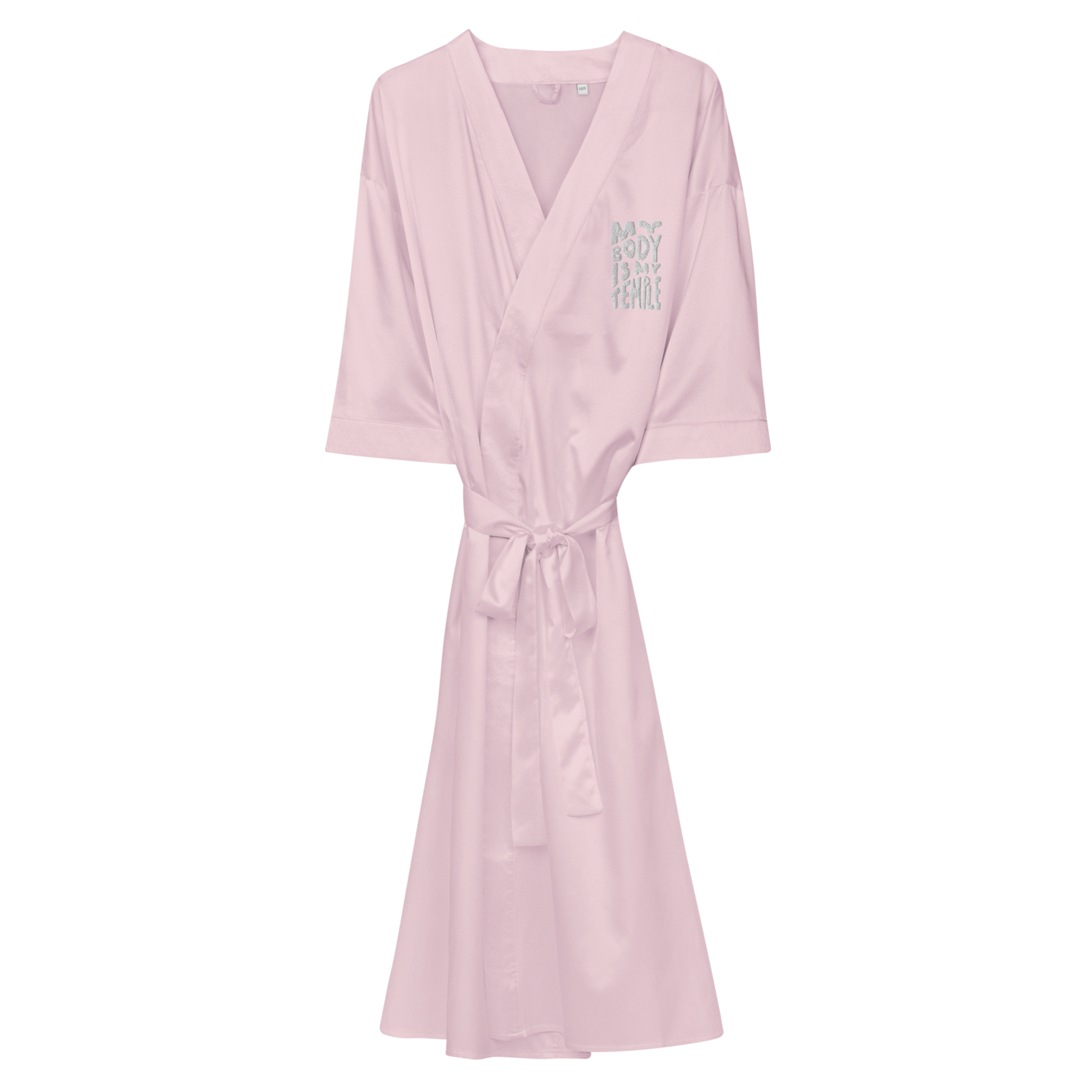 TEMPLE Satin Robe