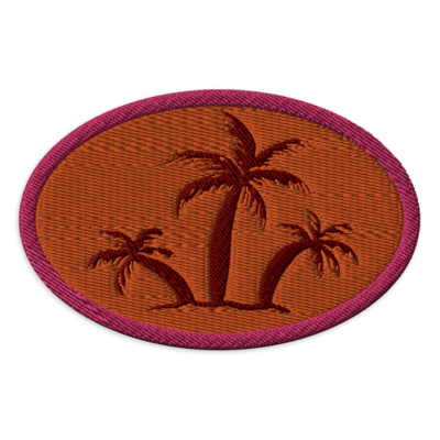 UAHU Embroidered Patches - Oval 4″×2.6″