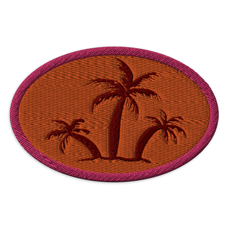 UAHU Embroidered Patches - Oval 4″×2.6″