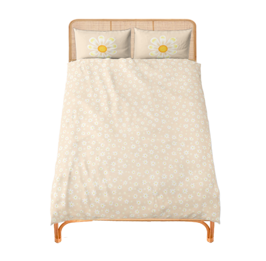 DAISY FIELD Bed Set, KIDS COLLECTION, Light beige