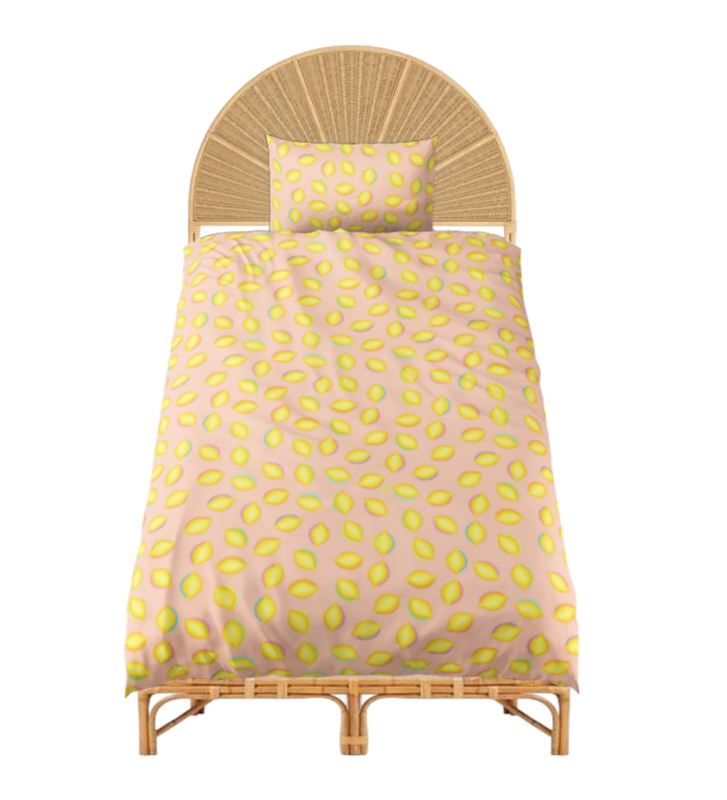 TUTTI FRUTTI LEMON Bed Set, KIDS Collection, Peach